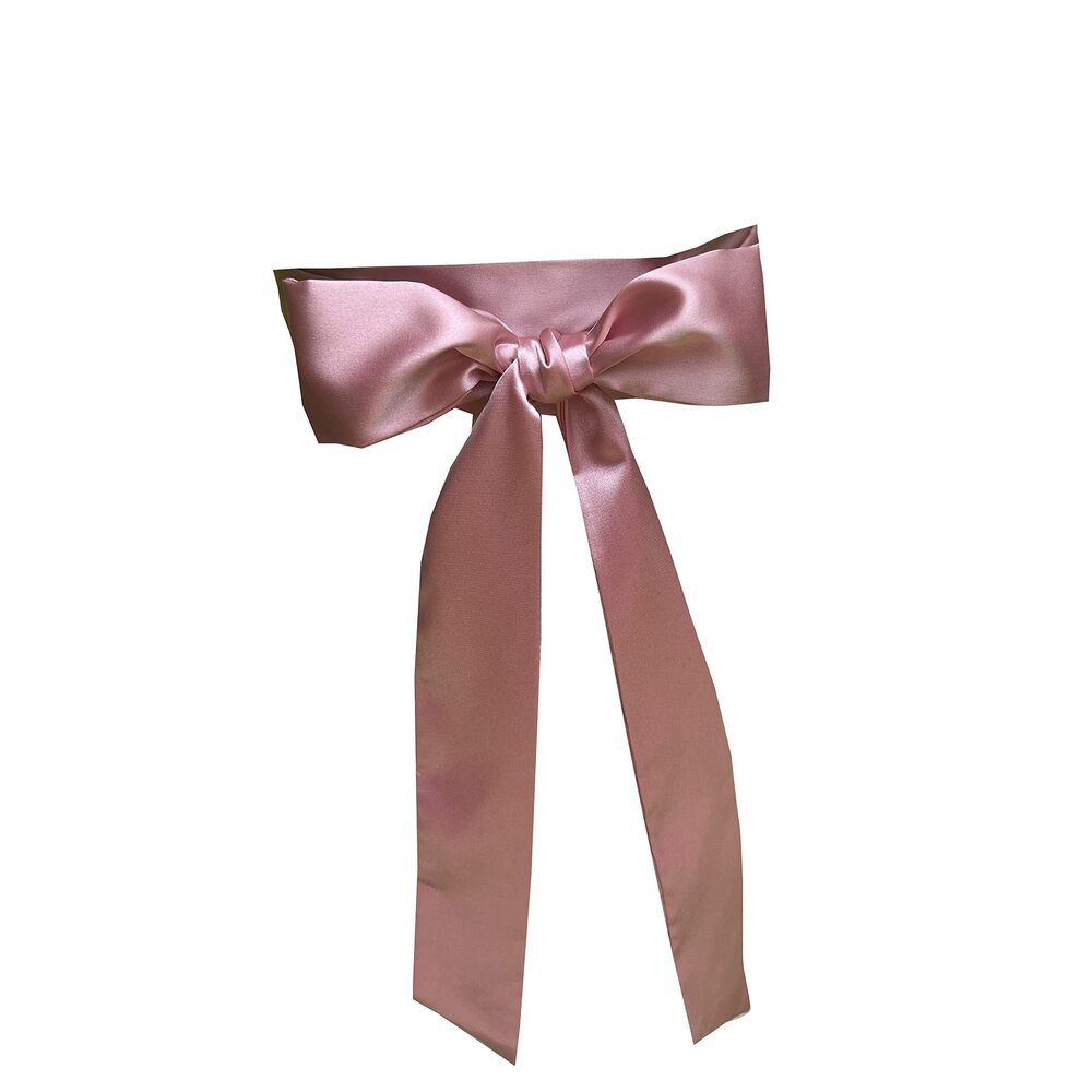 3673 Wedding Satin Sash Bridal Belts For Special Occasion Dresses (dusty